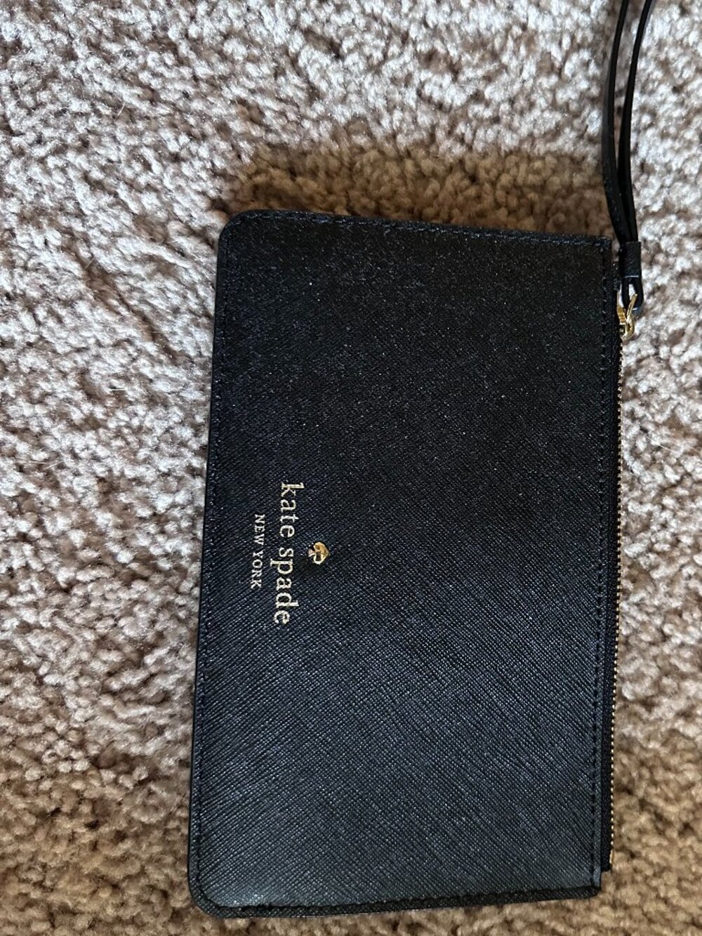 Kate Spade Saffiano Leather wristlet wallet